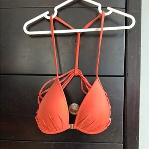 Victoria's Secret Orange Strappy Bra
